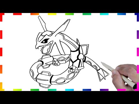レックウザの描き方 ポケモンのイラスト簡単に書くコツ How To Draw Rayquaza From Pokemon Go イラスト上達法 まとめ